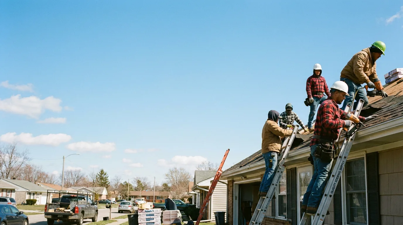 Roofing in Kunkle, OH near me